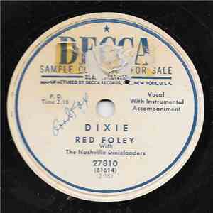 Red Foley With The Nashville Dixielanders - Dixie / Alabama Jubilee