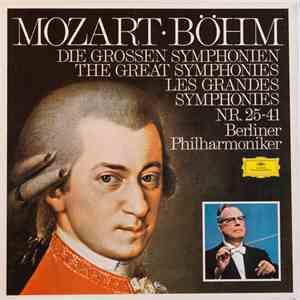 Mozart - Böhm, Berliner Philharmoniker - Die Grossen Symphonien Nr.25-41