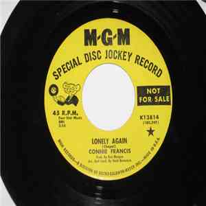 Connie Francis - Lonely Again / When You Care A Lot For Someone