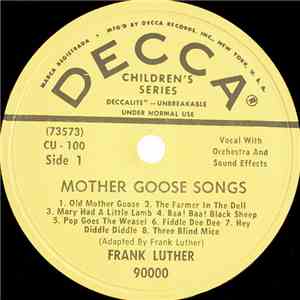 Frank Luther - Mother Goose Songs