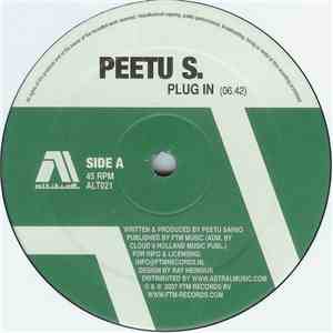 Peetu S. - Plug In / Rio Avenue / Bigger Palace