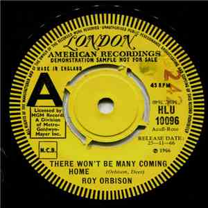 Roy Orbison - There Won't Be Many Coming Home / Going Back To Gloria