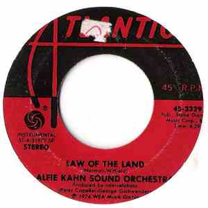 Alfie Kahn Sound Orchestra - Law Of The Land