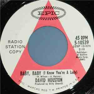 David Houston - Baby, Baby (I Know You're A Lady)