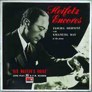 Jascha Heifetz, Claude Debussy, Johann Sebastian Bach, Manuel De Falla, Fel ...