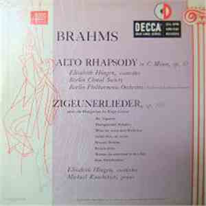 Brahms, Elisabeth Höngen, Michael Raucheisen, Berlin Choral Society, Berlin ...