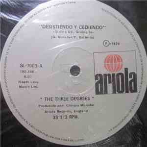The Three Degrees - Giving Up, Giving In/The Runner