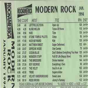 Various - Modern Rock Jan. 1994