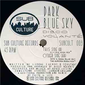 Disco Volante - Dark Blue Sky