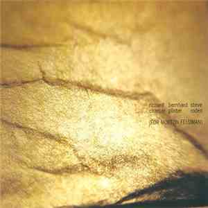 Richard Chartier / Bernhard Günter / Steve Roden - (For Morton Feldman)