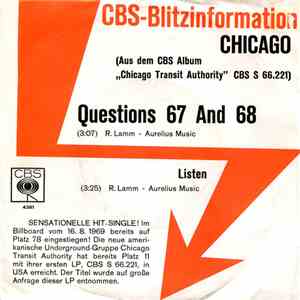 Chicago  - Questions 67 And 68