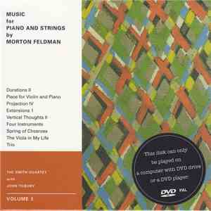 Morton Feldman - The Smith Quartet With John Tilbury - Music For Piano And  ...