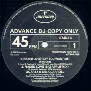 Quartz  & Dina Carroll - Naked Love (Just Say You Want Me)