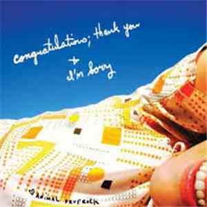 Animal Prufrock - Congratulations; Thank You & I'm Sorry
