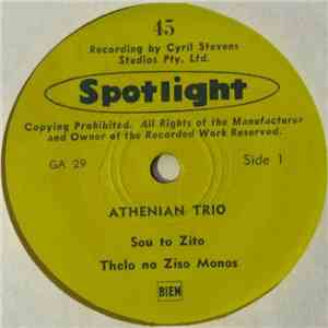 Athenian Trio - Sou To Zito
