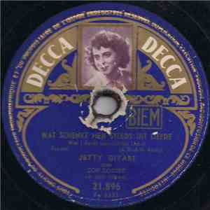 Jetty Gitari met Lou Logist En Zijn Orkest - Wat Schenkt Men Steeds Uit Liefde / Rose-Marie Polka