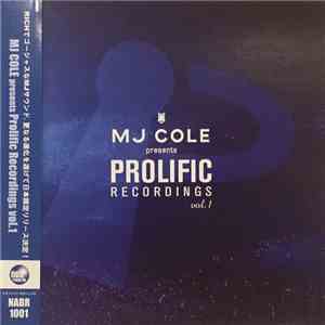 MJ Cole - Prolific Recordings Vol. 1