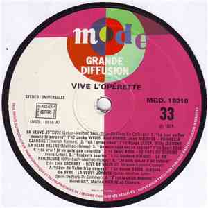 Various - Vive L'operette