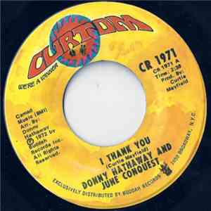 Donny Hathaway And June Conquest - I Thank You / Just Another Reason