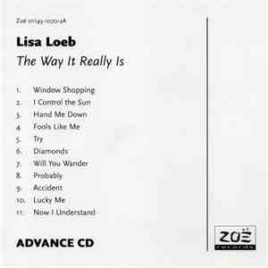 Lisa Loeb - The Way It Really Is (Advance CD)