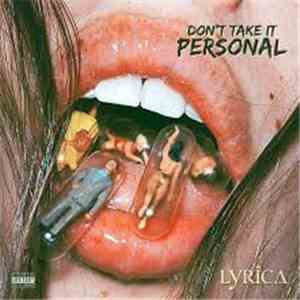 Lyrica Anderson - Don't Take It Personal
