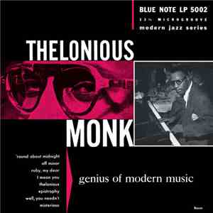 Thelonious Monk - Genius Of Modern Music Volume One