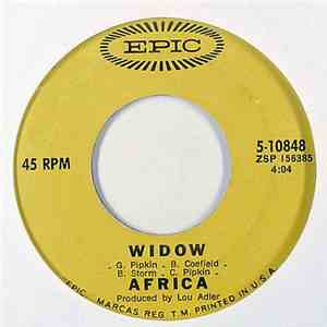 Africa  - Here I Stand / Widow
