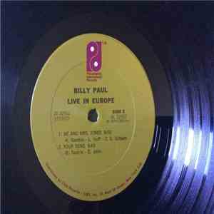 Billy Paul - Live In Europe