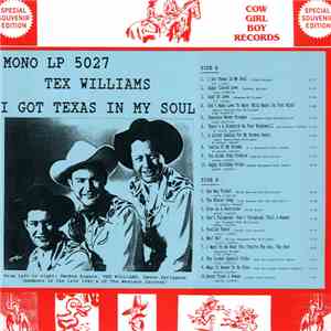 Tex Williams - I Got Texas In My Soul