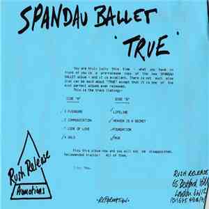 Spandau Ballet - True