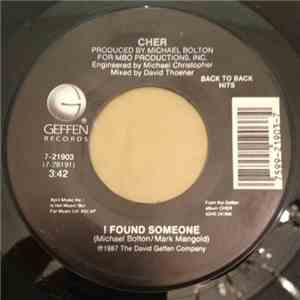 Cher - I Found Someone / We All Sleep Alone