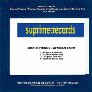 Miss Distess X - African Drum