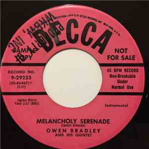 Owen Bradley And His Quintet - Melancholy Serenade / I'm Afraid To Say Good ...