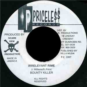 Bounty Killer - Irrelevant Rime