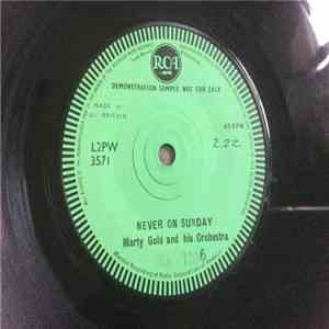 Marty Gold And His Orchestra - Never On Sunday