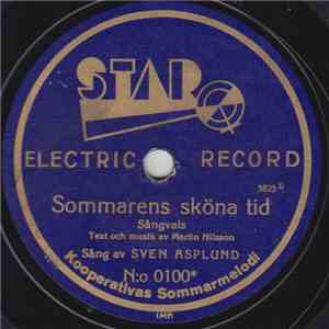 Sven Asplund - Sommarens Sköna Tid / Smekande Vindar