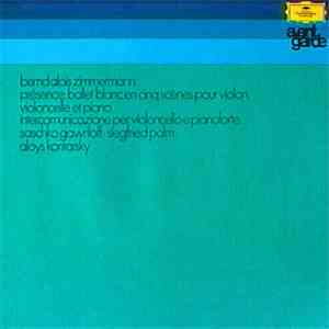 Bernd Alois Zimmermann / Saschko Gawriloff / Siegfried Palm / Aloys Kontars ...