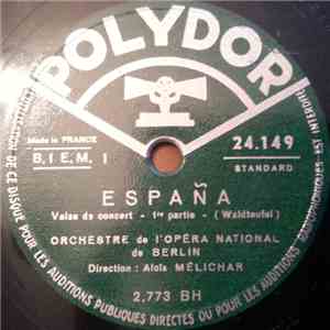Orchestre De L'Opéra National De Berlin - España