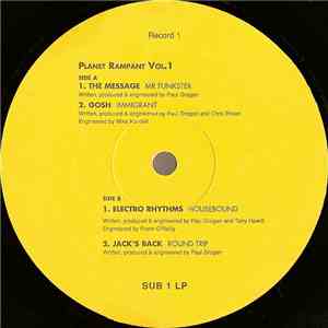 Various - Planet Rampant Vol. 1