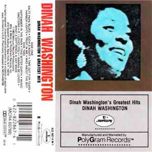 Dinah Washington - Dinah Washington's Greatest Hits