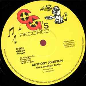 Anthony Johnson / Jah Thomas - Africa We Want To Go / Sterograph Style