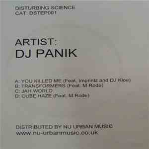 DJ Panik  - You Killed Me EP