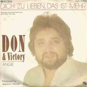 Don & Victory - Dich Zu Lieben, Das Ist Mehr (More Than I Can Say)