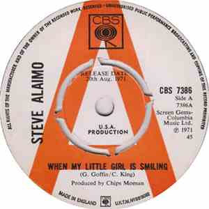 Steve Alaimo - When My Little Girl Is Smiling / Gemini