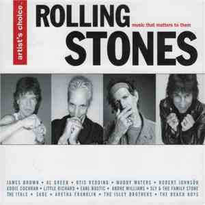 Various - Artist's Choice - Rolling Stones, Music That Matters To Them
