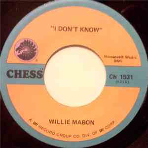 Willie Mabon - I Don't Know