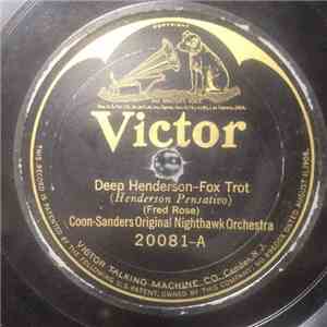 Coon-Sanders Original Nighthawk Orchestra / Al Katz And His Kittens - Deep ...