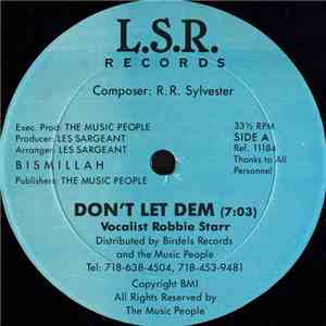 Robbie Starr - Don't Let Dem