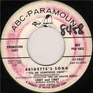 Cindy And Lindy - Brigette's Song / The Language Of Love