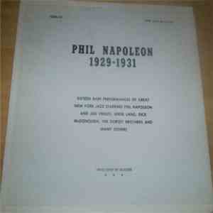 Phil Napoleon - 1929-1931